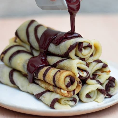 Crêpes au chocolat